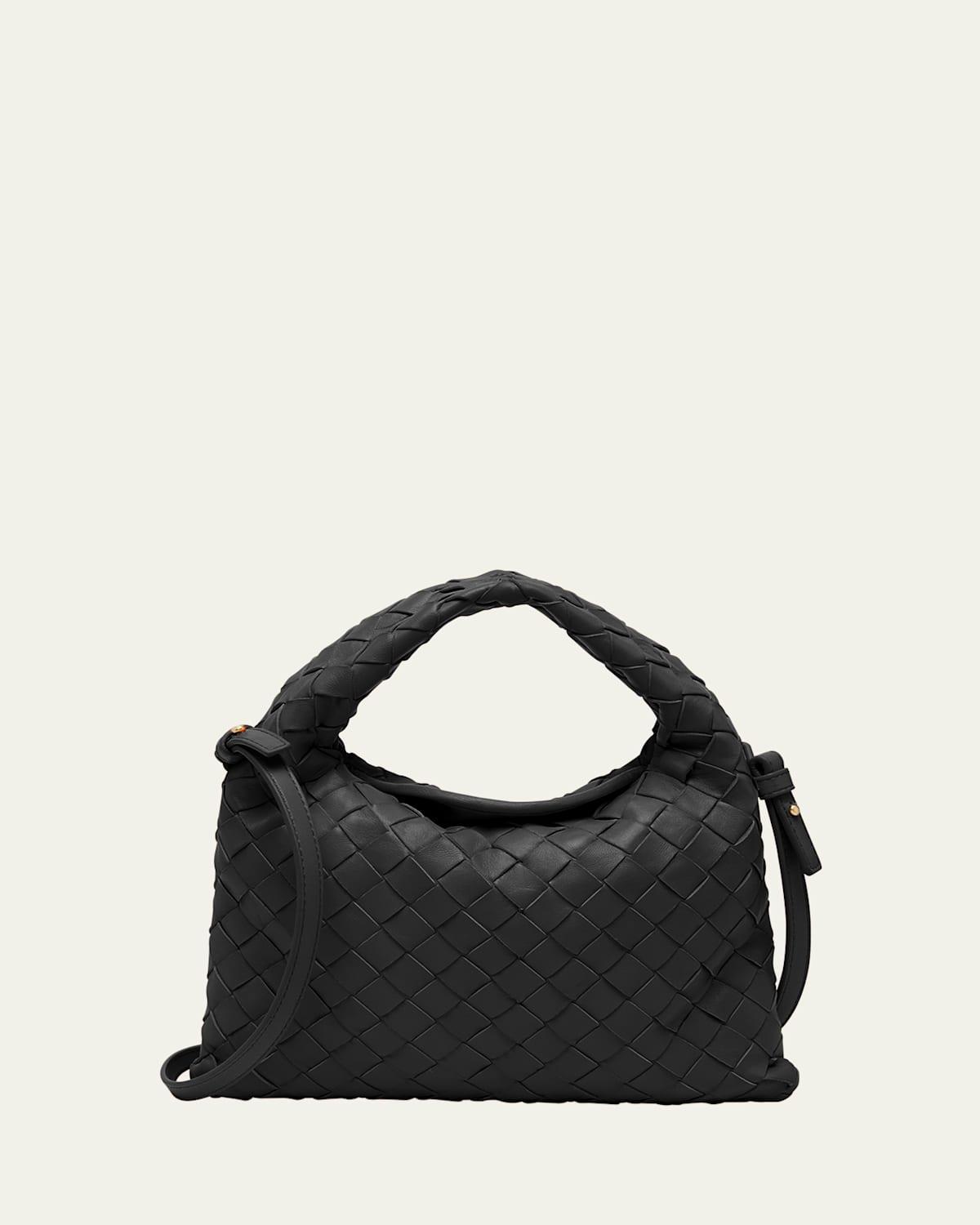 Womens Mini Hop Intrecciato Leather Crossbody Bag Product Image