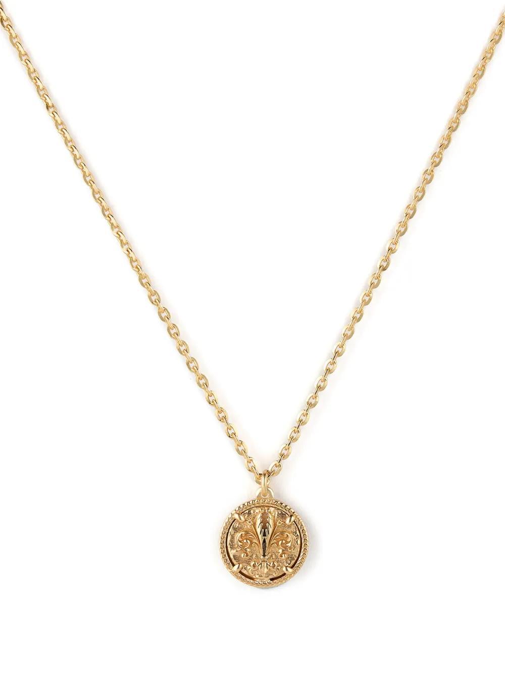 Lily tag pendant necklace Product Image