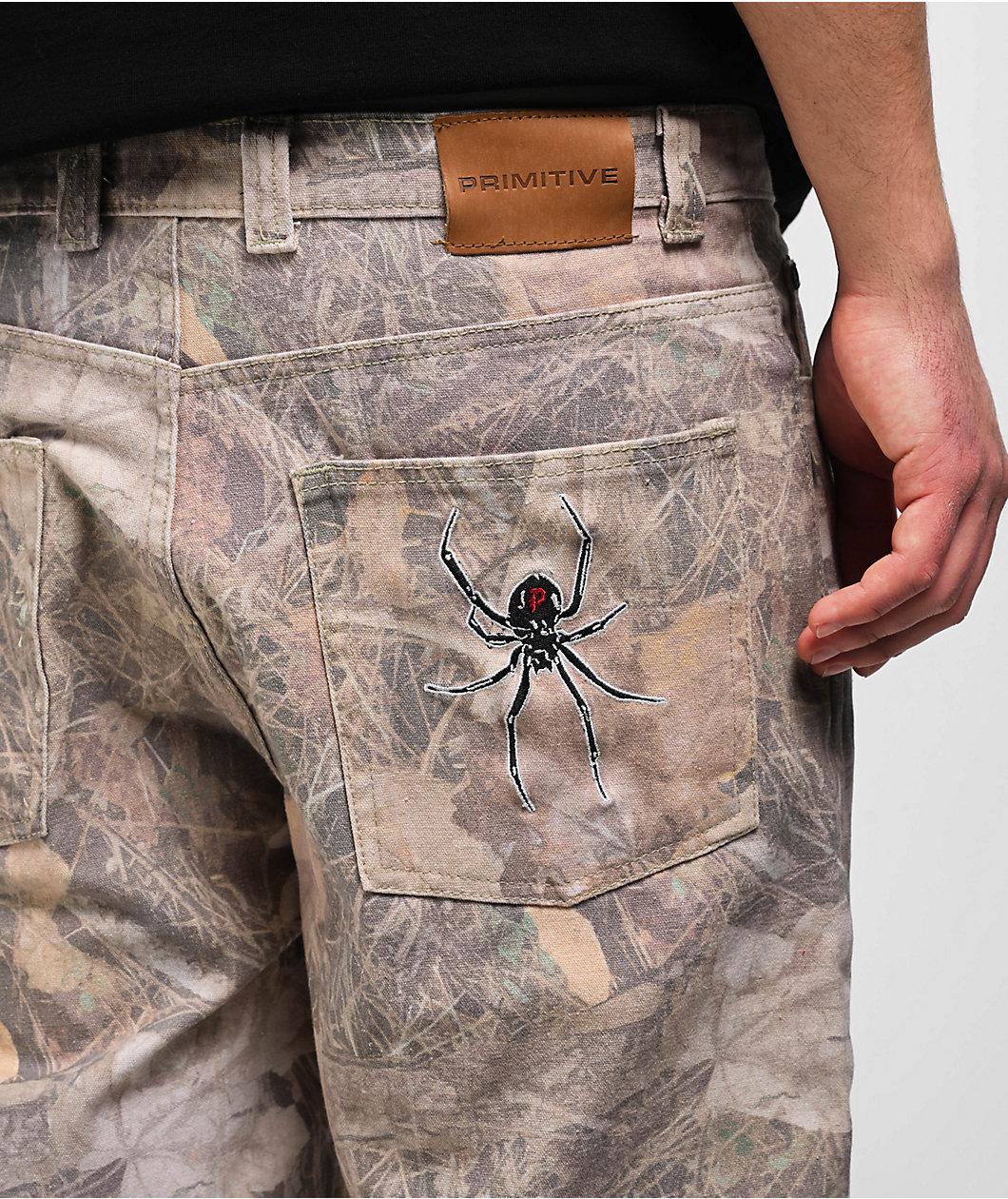 Primitive Temptation Camo Denim Shorts Product Image