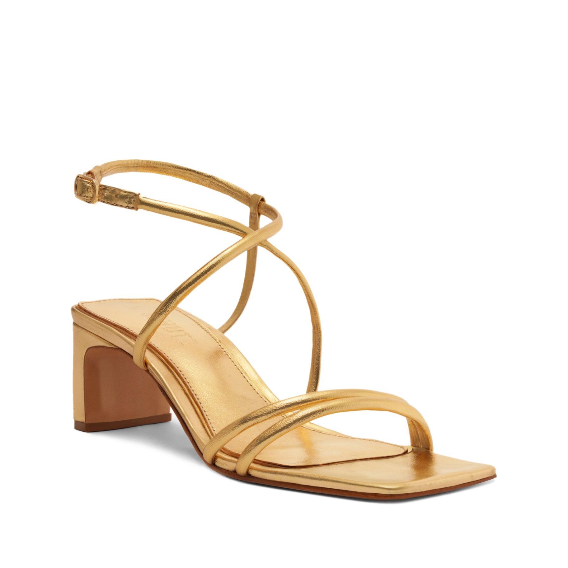 Aimee Block Leather Sandal Product Image