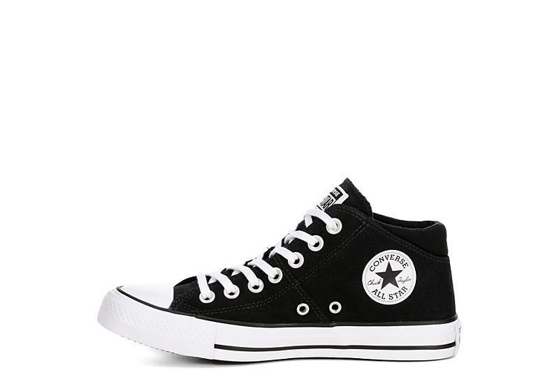 Women's Converse Chuck Taylor All Star Madison Mid Sneakers, Size: 10, Black White Product Image