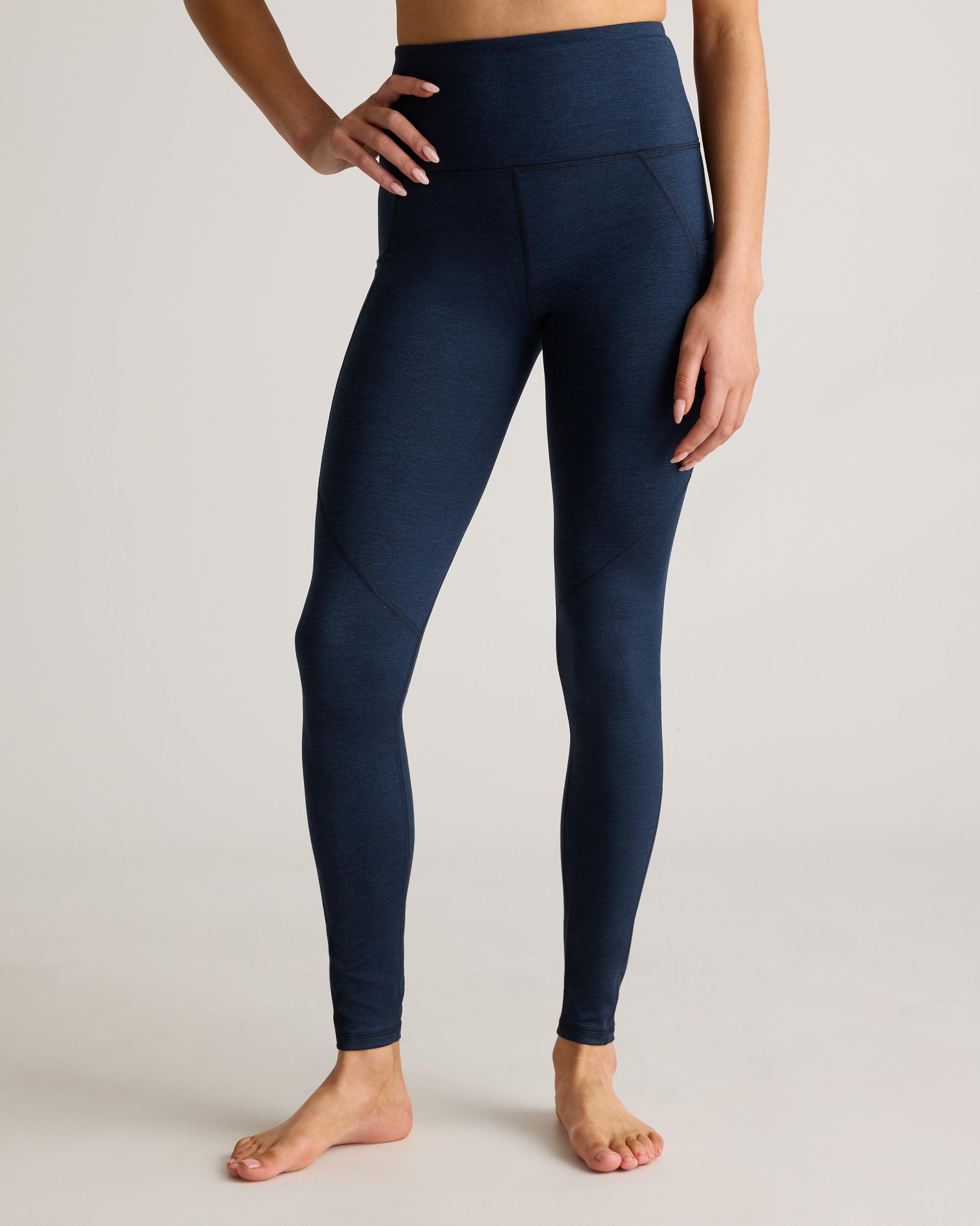 Quince | Women's Ultra-Soft High-Rise Pocket Legging Size XS, Nylon/Spandex Product Image