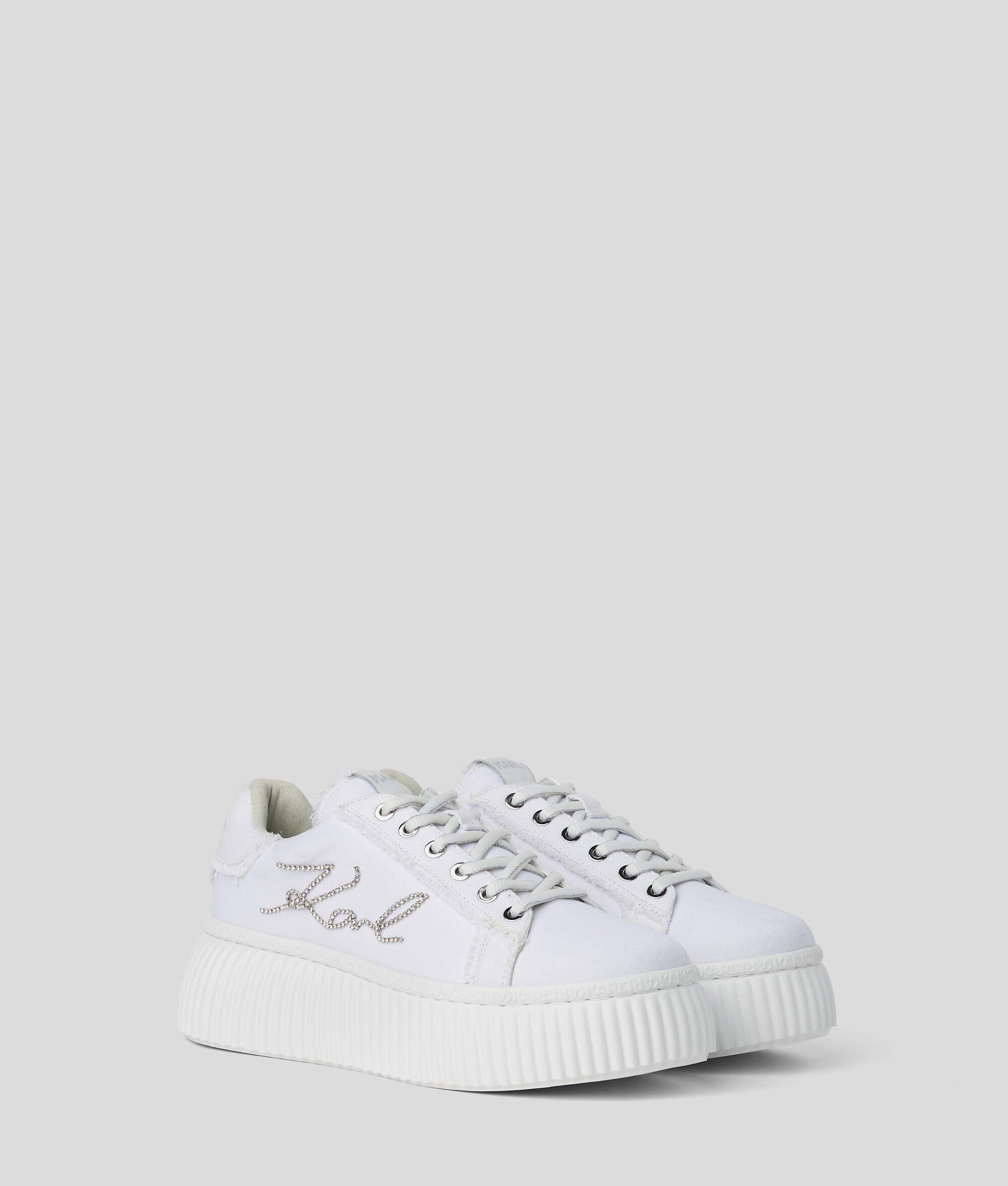 SIGNATURE KREEPER DENIM SNEAKERS Product Image