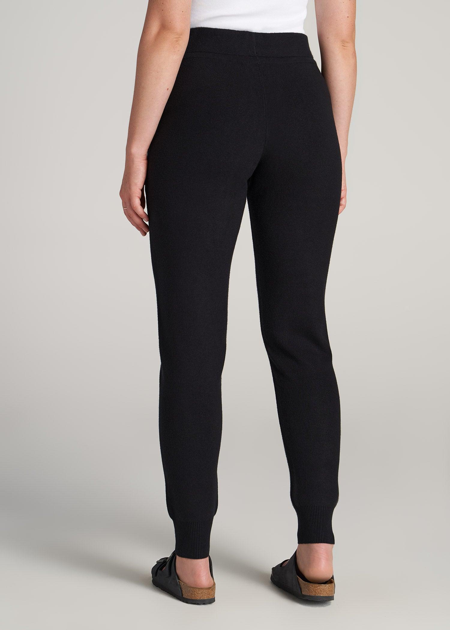 Women's Tall Knit Lounge Jogger in Black Product Image