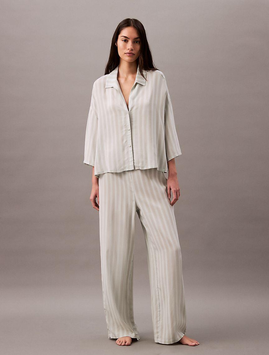 Woven Viscose Sleep Pants Product Image