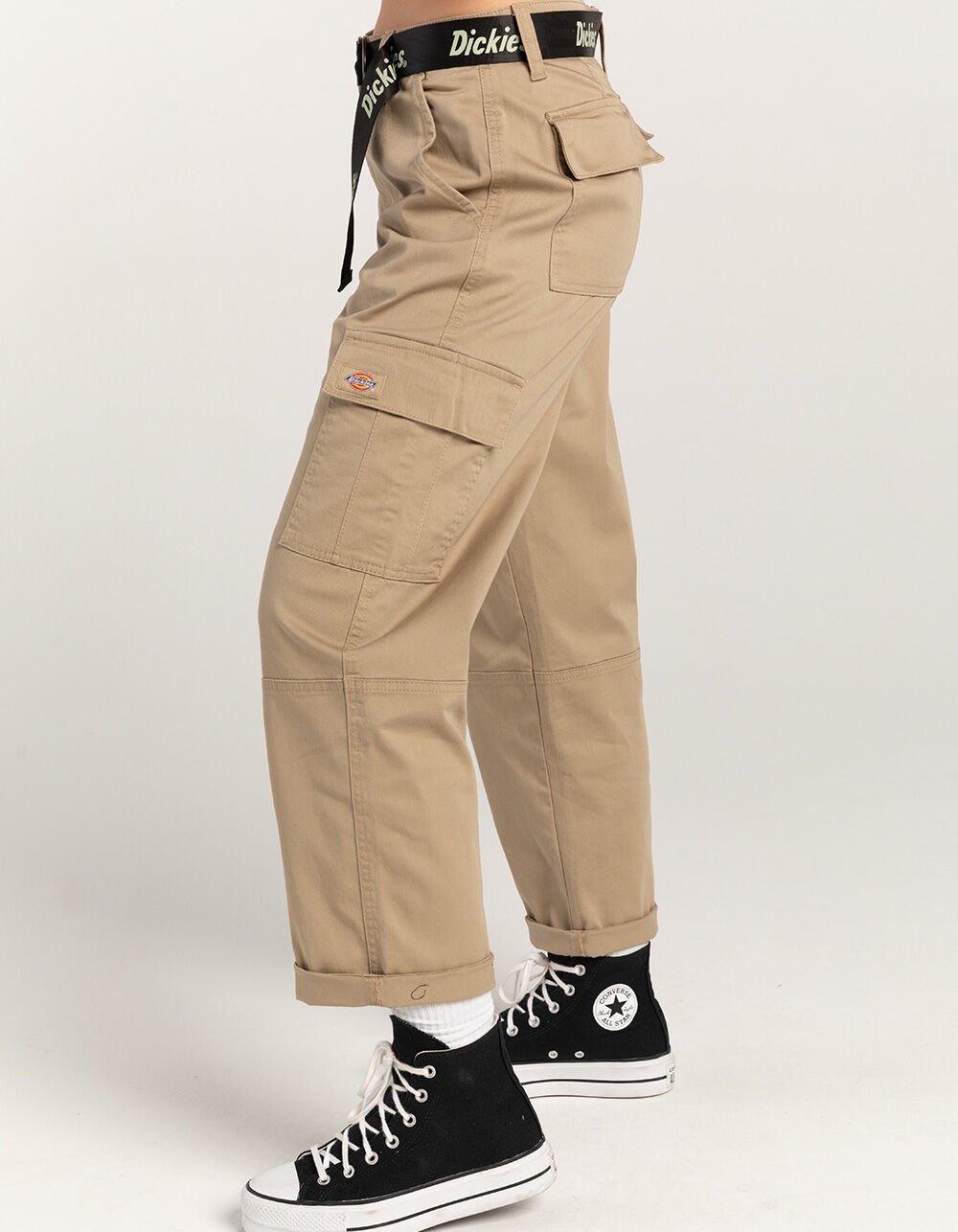 DICKIES Roll Cuff Womens Cargo Pants Product Image