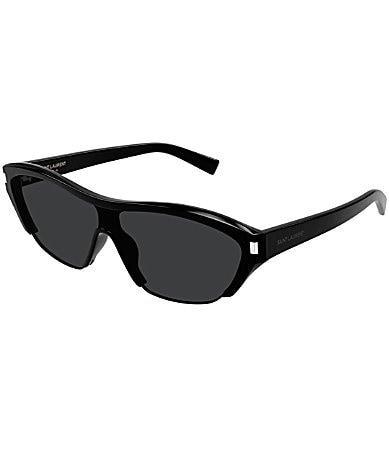 Saint Laurent Womens Corner Angie 99mm Shield Sunglasses Product Image