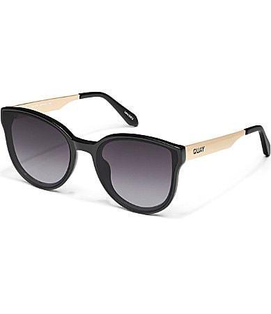 QUAY Womens Date Night 54mm Round Sunglasses Product Image
