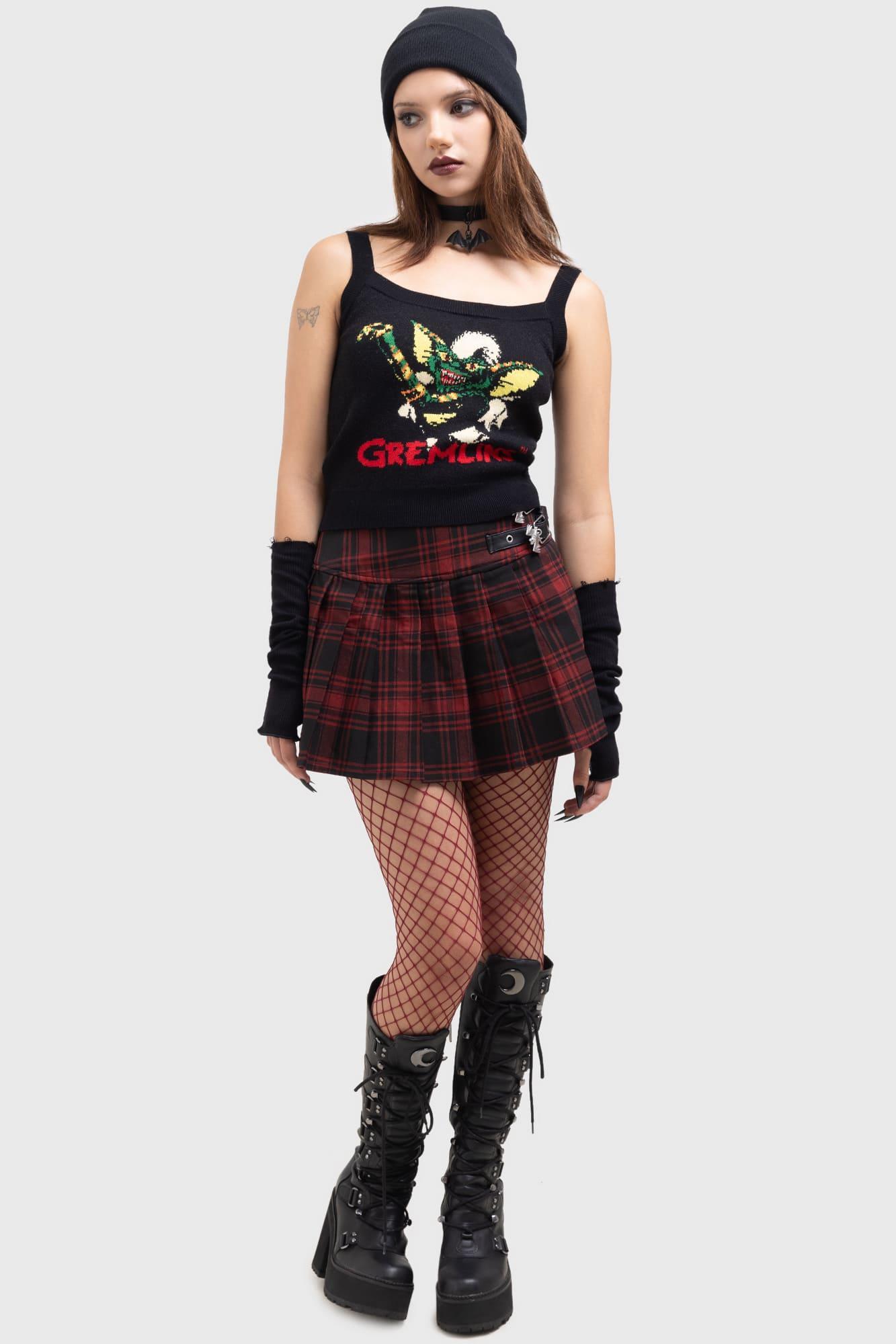 Gremlin Stripe Knitted Top Female Product Image