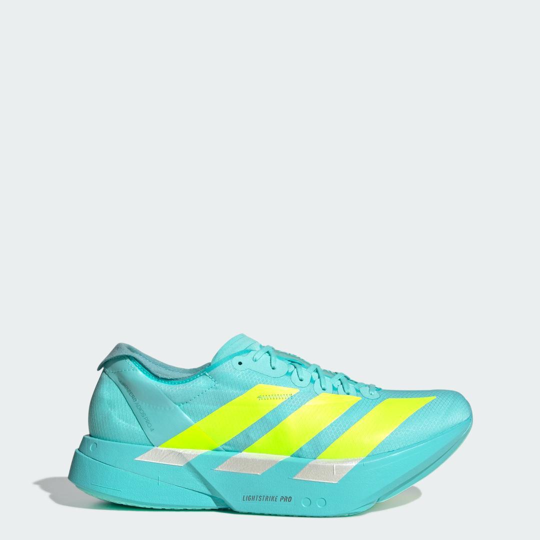 adidas Adizero Adios Pro 4 Shoes Flash Aqua 13 Mens Product Image