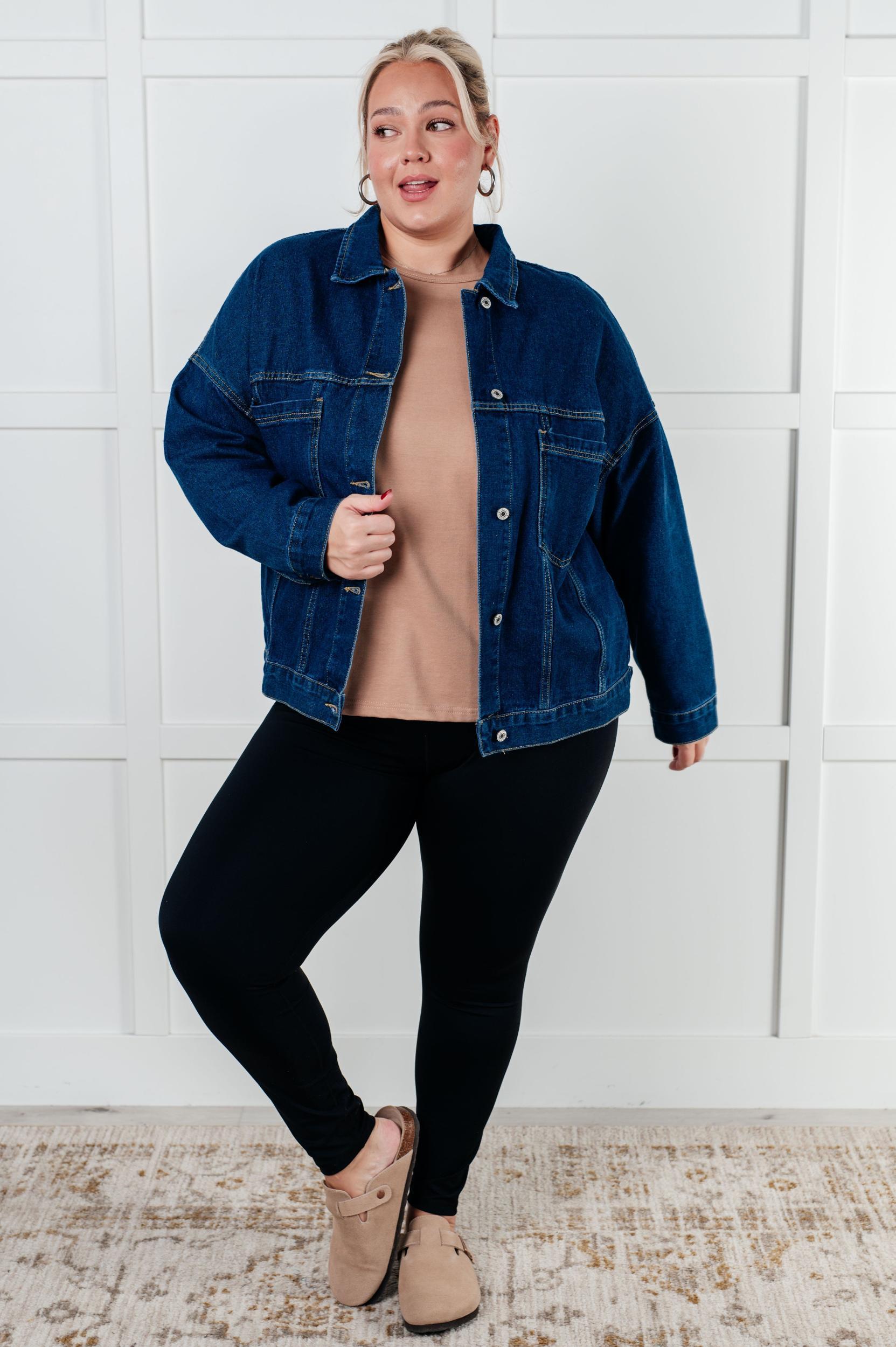 Have We Met Oversized Denim Jacket (Online Exclusive) Product Image