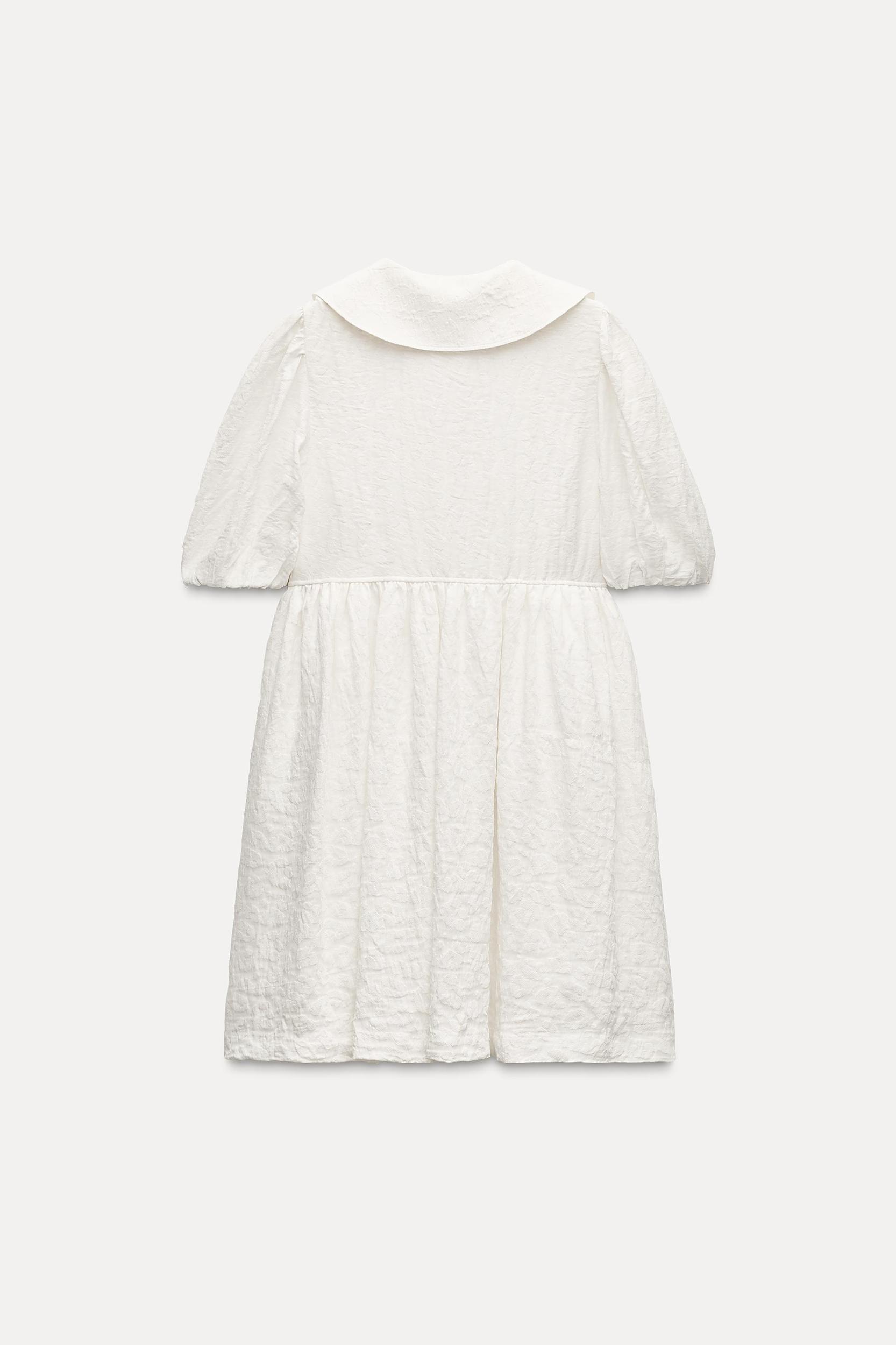VOLUMINOUS JACQUARD DRESS Product Image