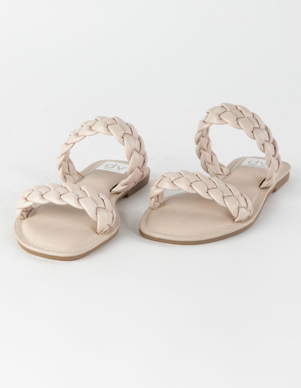 DV by DOLCE VITA Jocee Womens Strap Slide Sandals - OFF WHITE Product Image