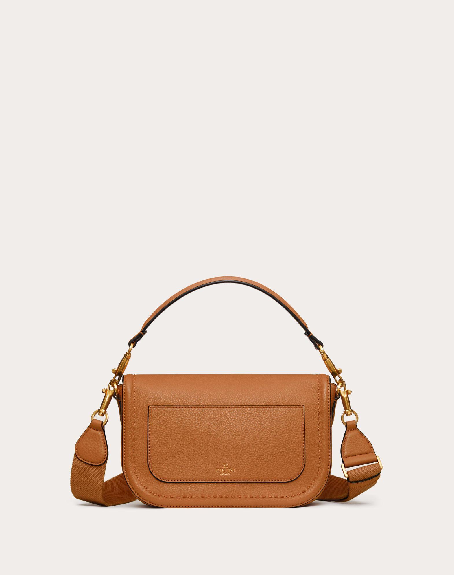 Valentino Garavani Alltime Grainy Calfskin Shoulder Bag Product Image