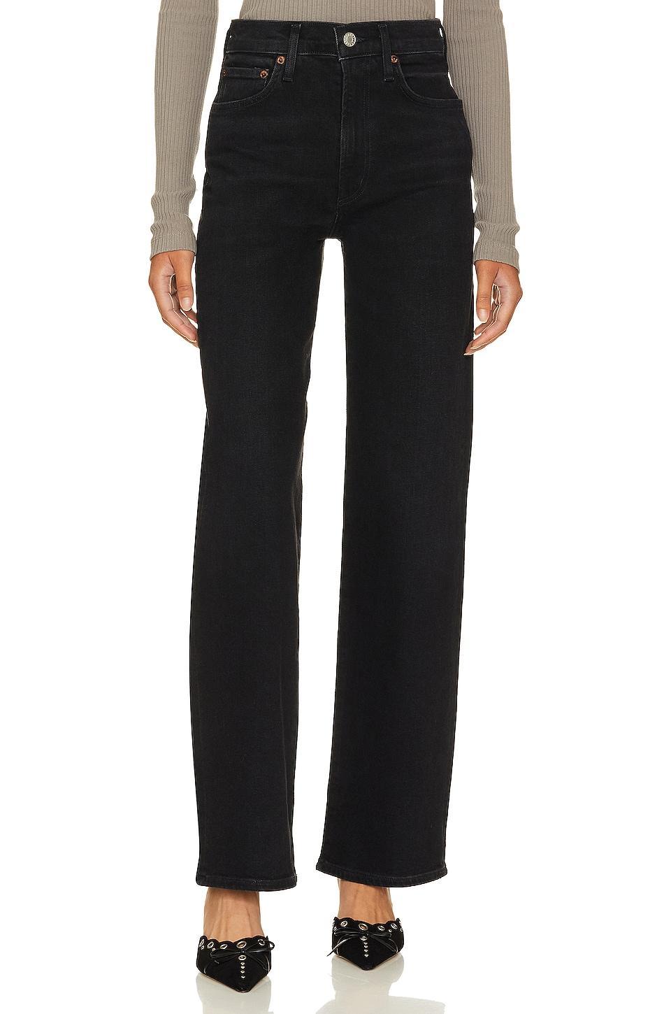 Harper High-Rise Wide-Leg Jeans Product Image