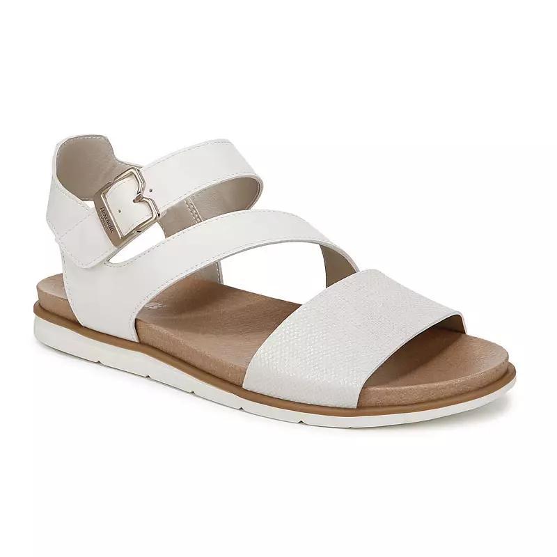 Dr. Scholl's Nicely Fun Women's Ankle Strappy Sandal, Size: 9, Tofu White Product Image