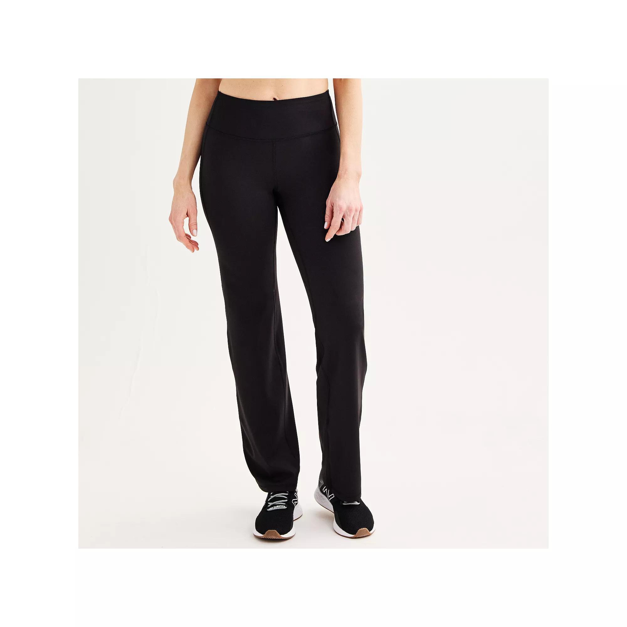 Women's Tek Gear® Essential Soft High-Rise Bootcut Pants in Regular & Plus Size, Size: 2XL, Blue Romance Product Image