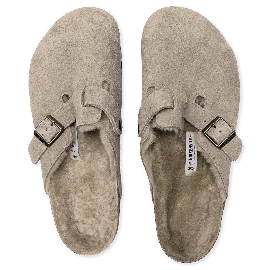 Boston Shearling Suede Leather - Taupe Male Product Image