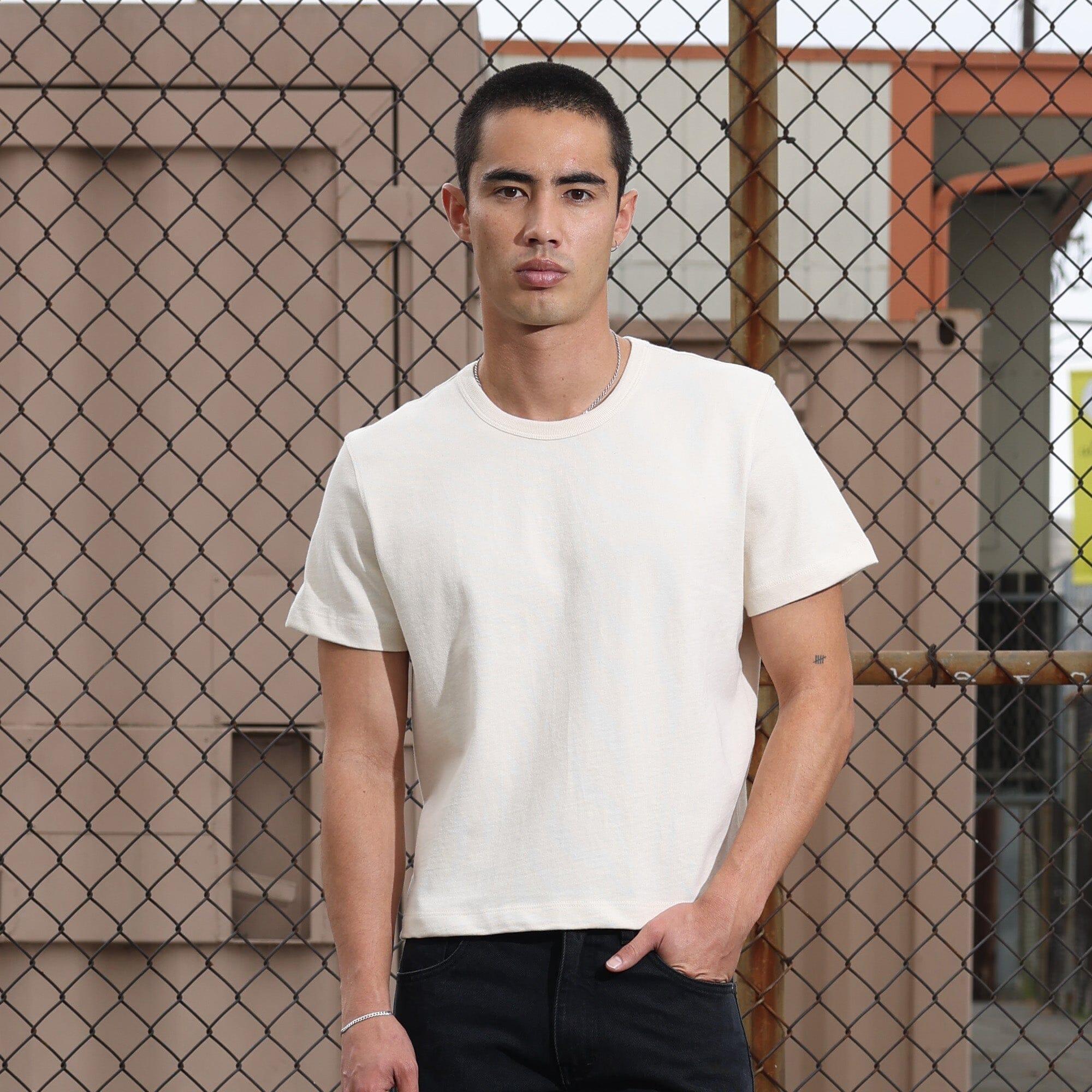 The Larchmont Super-Crop Tee | Heavyweight Product Image