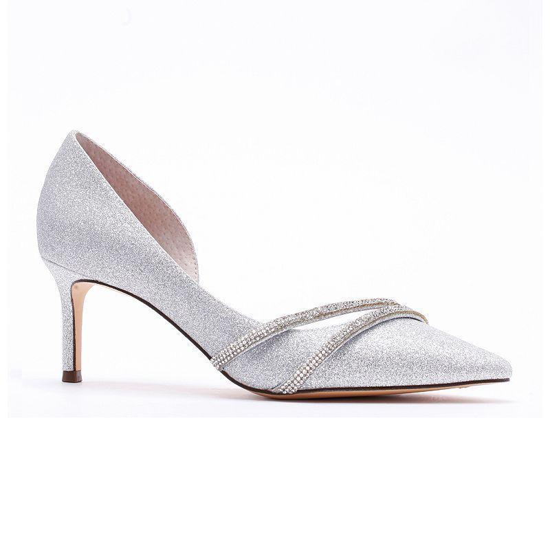 N by Nina Nevin Women's Heels, Size: 8.5, Silver Product Image