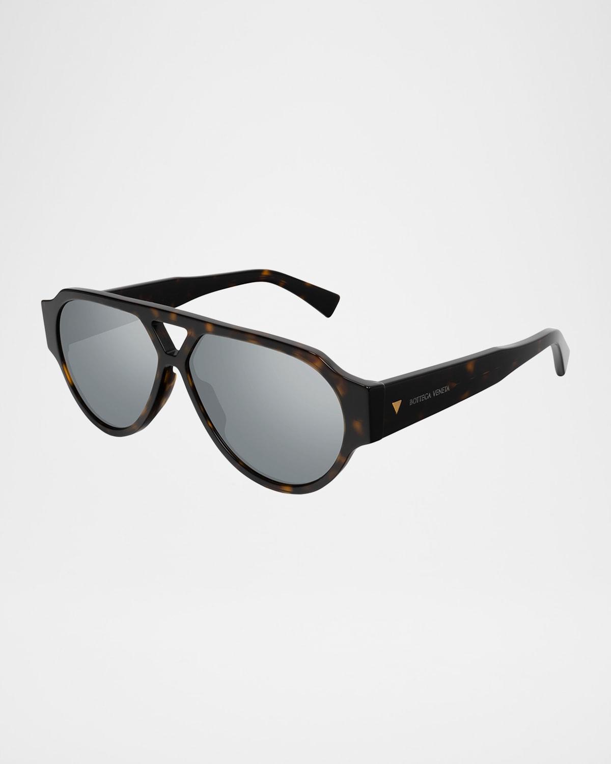 Mens Bv1318sm Acetate Aviator Sunglasses Product Image