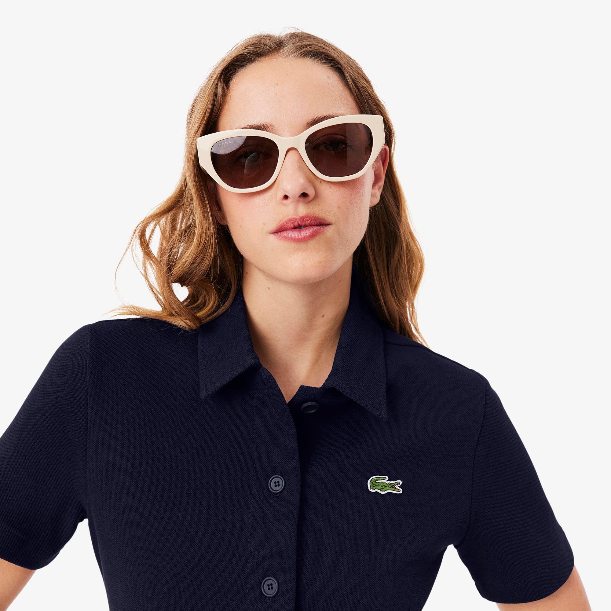 Women's Heavy Piqué Buttoned Polo Dress Product Image