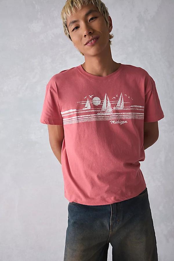 Urban Outfitters District Slogan Graphic Tee Mens at Urban Outfitters Product Image