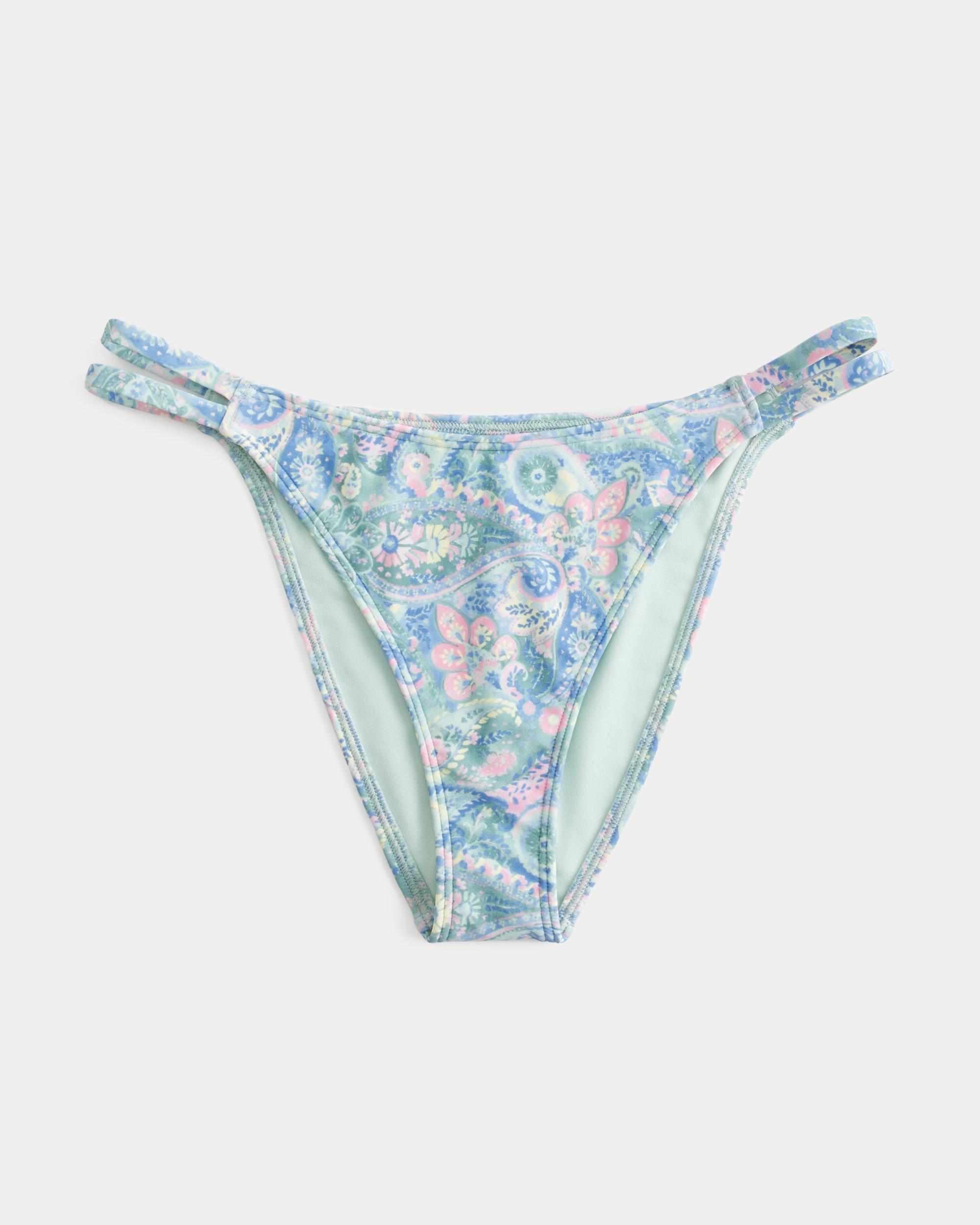Double Strap Cheeky Bikini Bottom Product Image