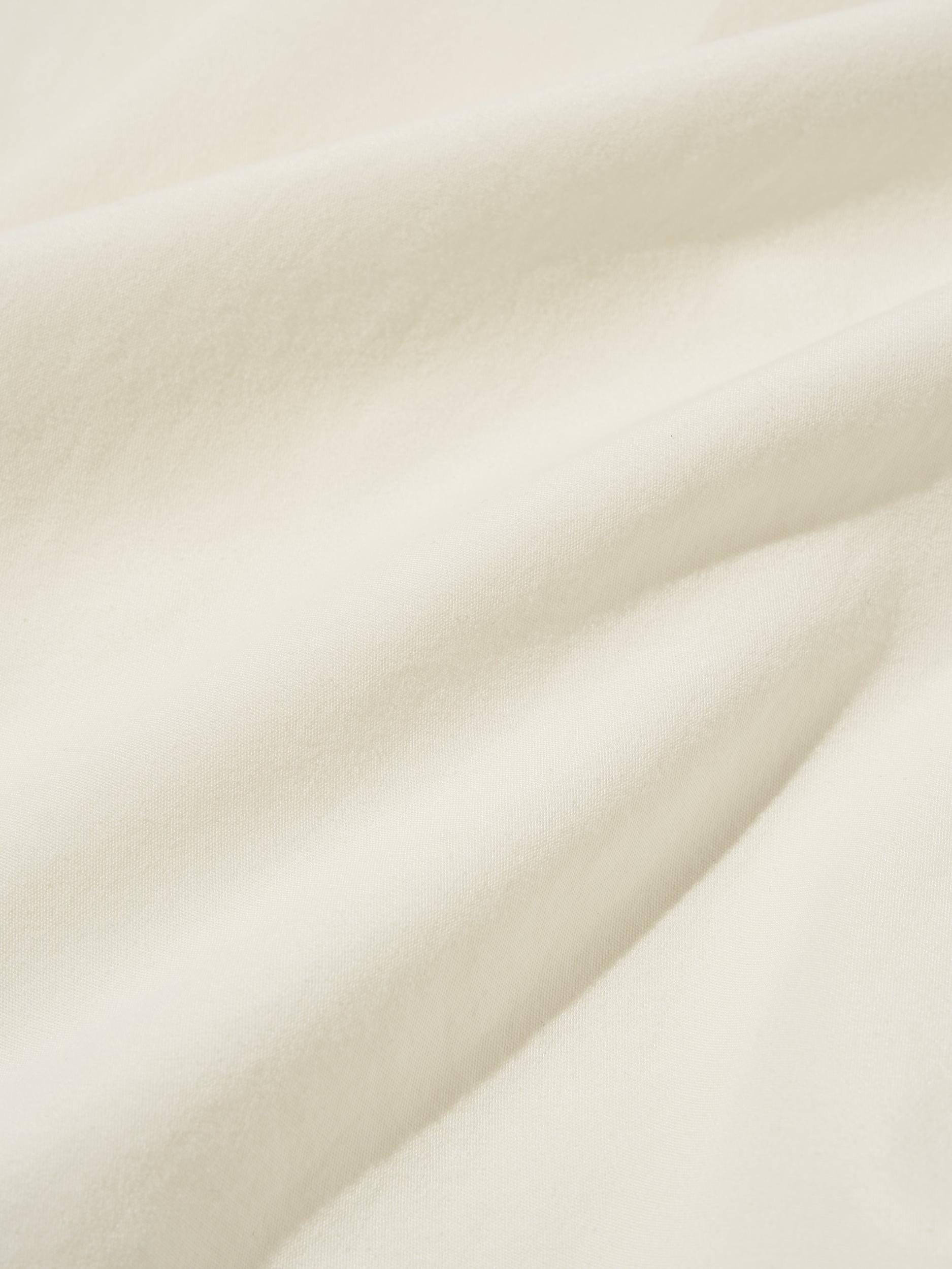 Ecru Gardenia Lycot Camp Shirt Product Image