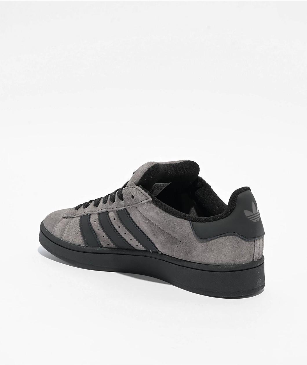 adidas Originals Campus 00s Charcoal & Core Black Skate Shoes Product Image