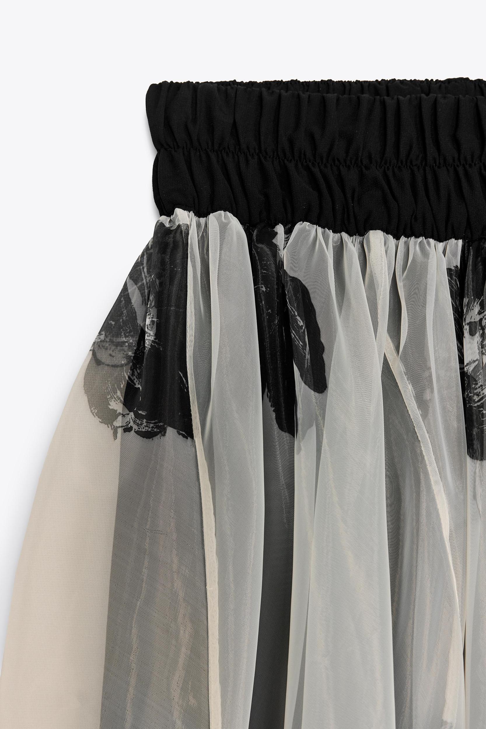 ZW COLLECTION PRINTED ORGANZA DRESS Product Image