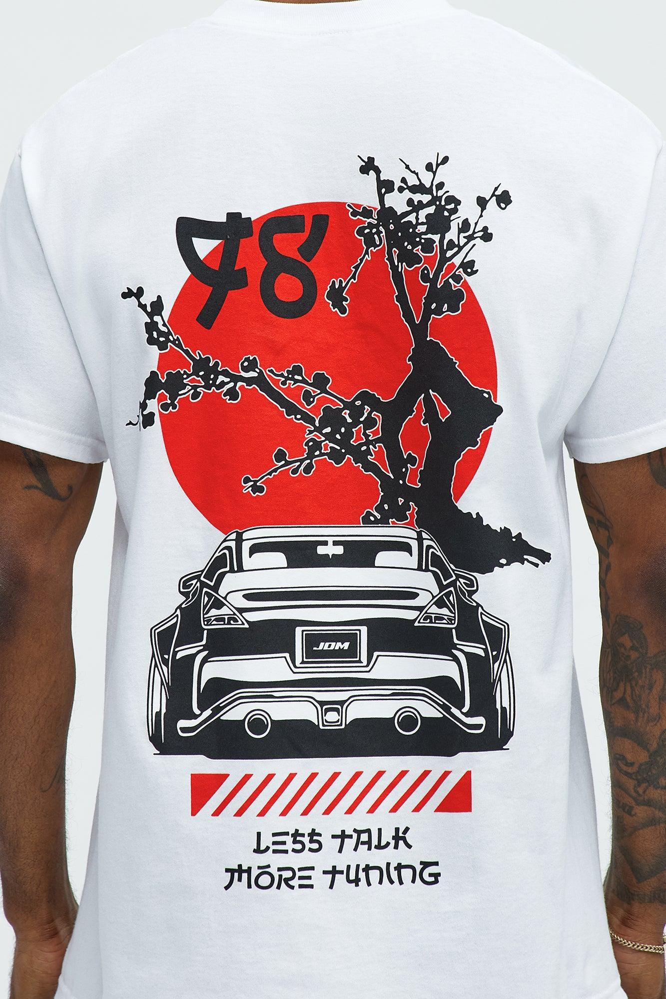 More Tuning Short Sleeve Tee - White Product Image