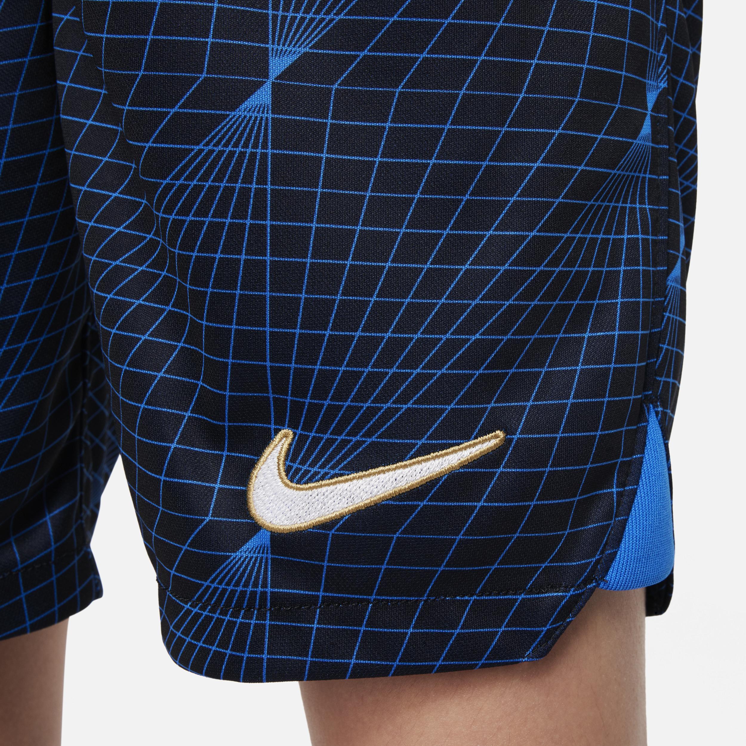 Youth Nike Navy Chelsea 2023/24 Away Stadium ReplicaShorts, Boys Chl Blue Product Image