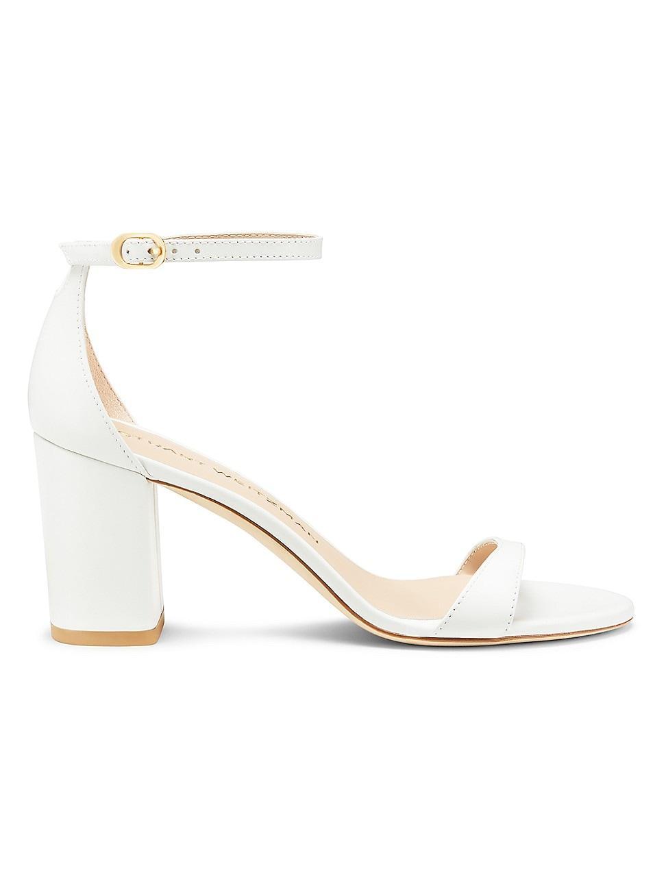 Stuart Weitzman Womens Nudist Block 75 Sandals Product Image