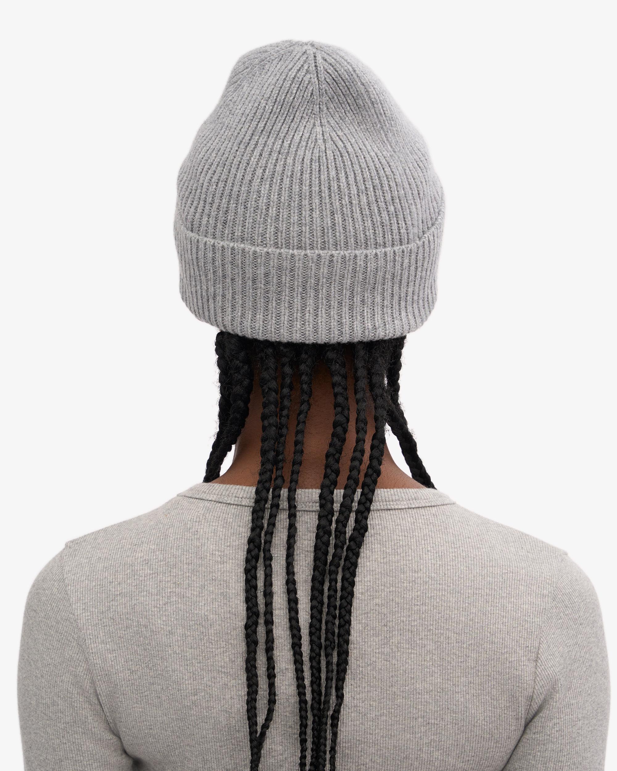 Merino Wool Beanie - Heather Grey Product Image