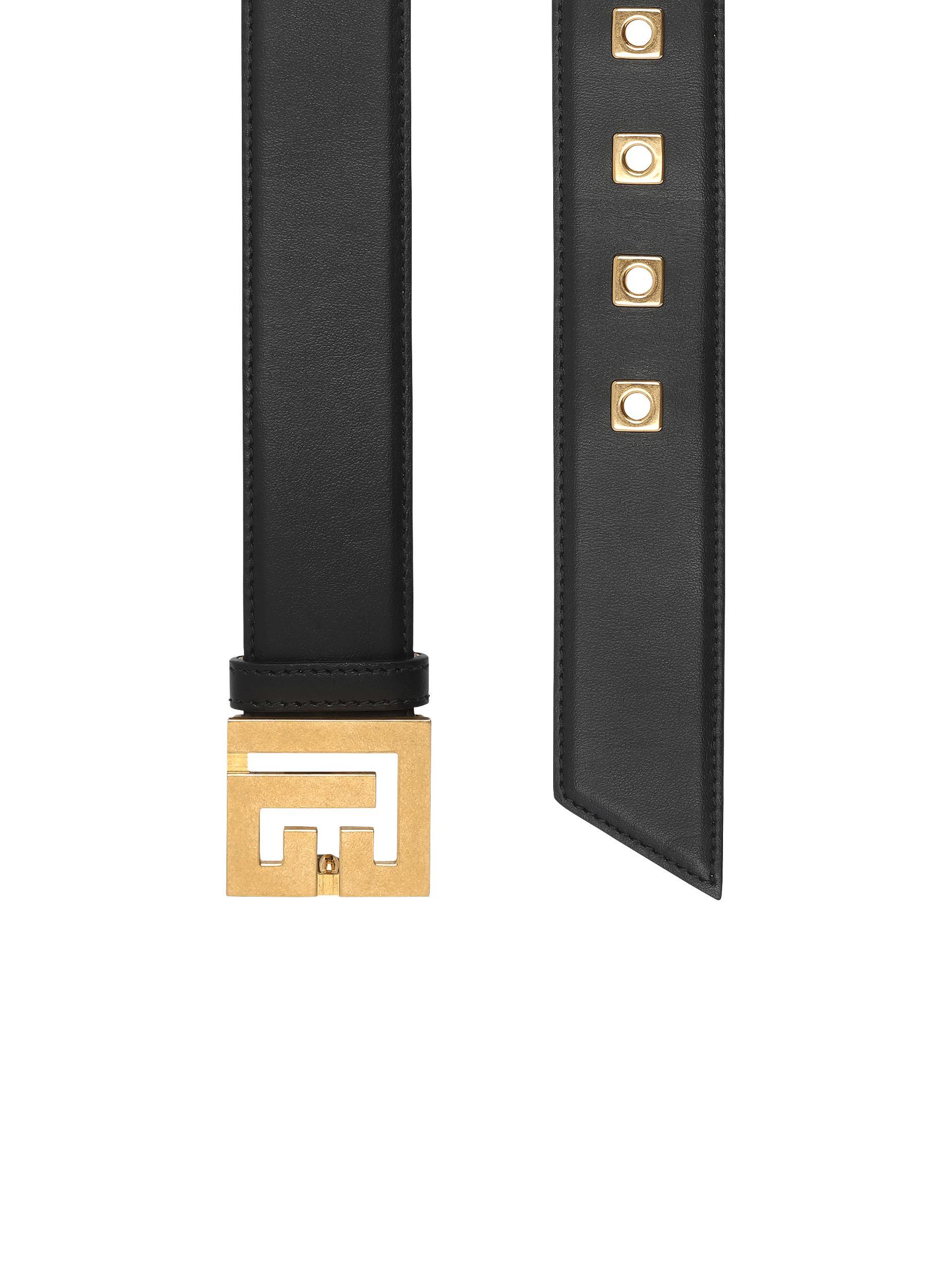 Leather P-Belt Product Image
