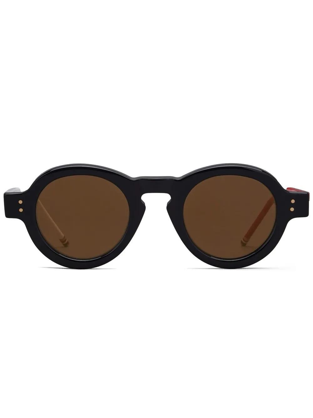 THOM BROWNE Round-frame Sunglasses In Blue Product Image