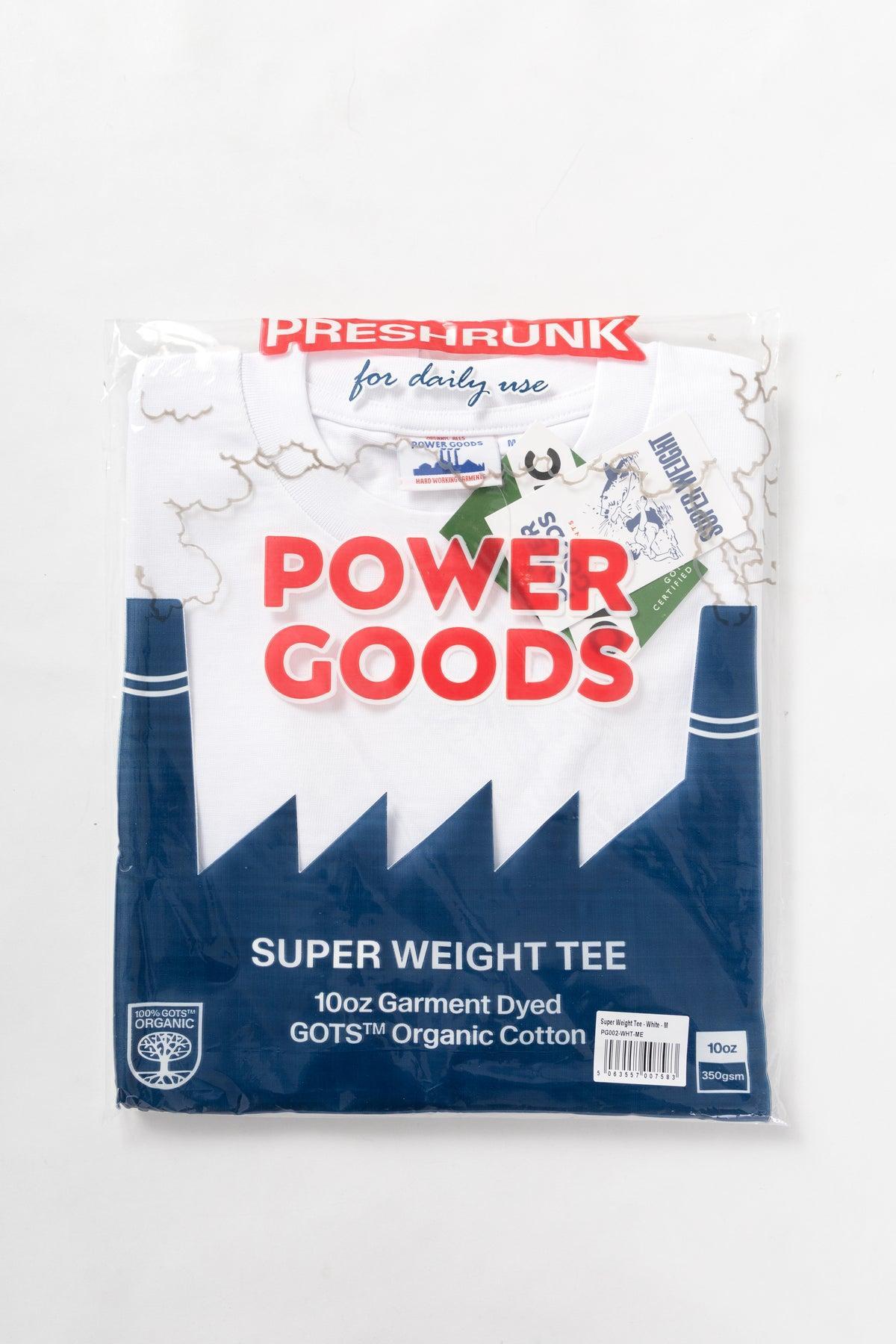 Power Goods - Super Weight T-Shirt - White Product Image