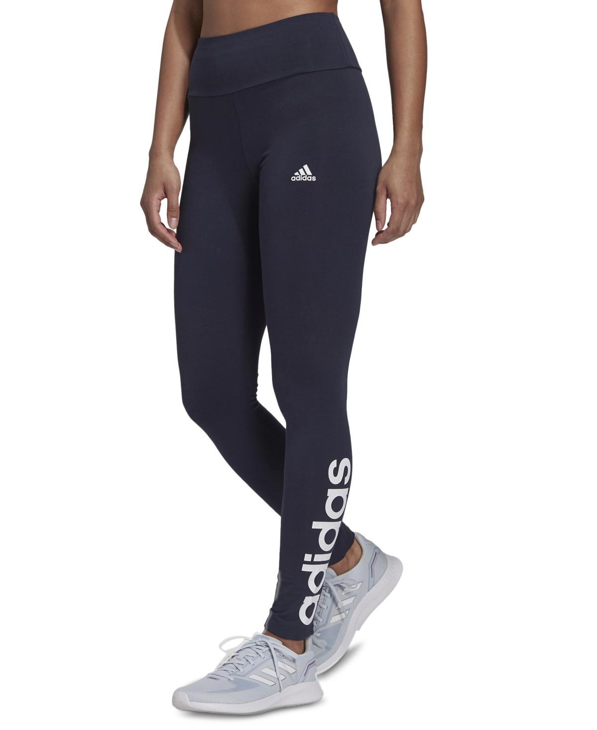 Plus Size adidas Essential Linear High-Waisted Leggings, Womens Product Image