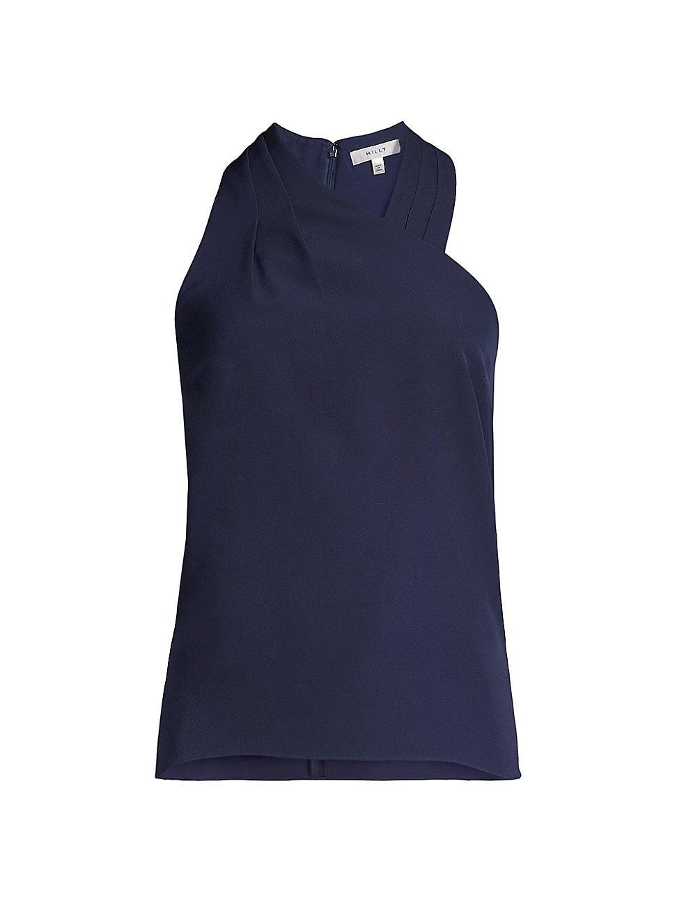 Milly Preston Cady Asymmetric Halter Top Product Image
