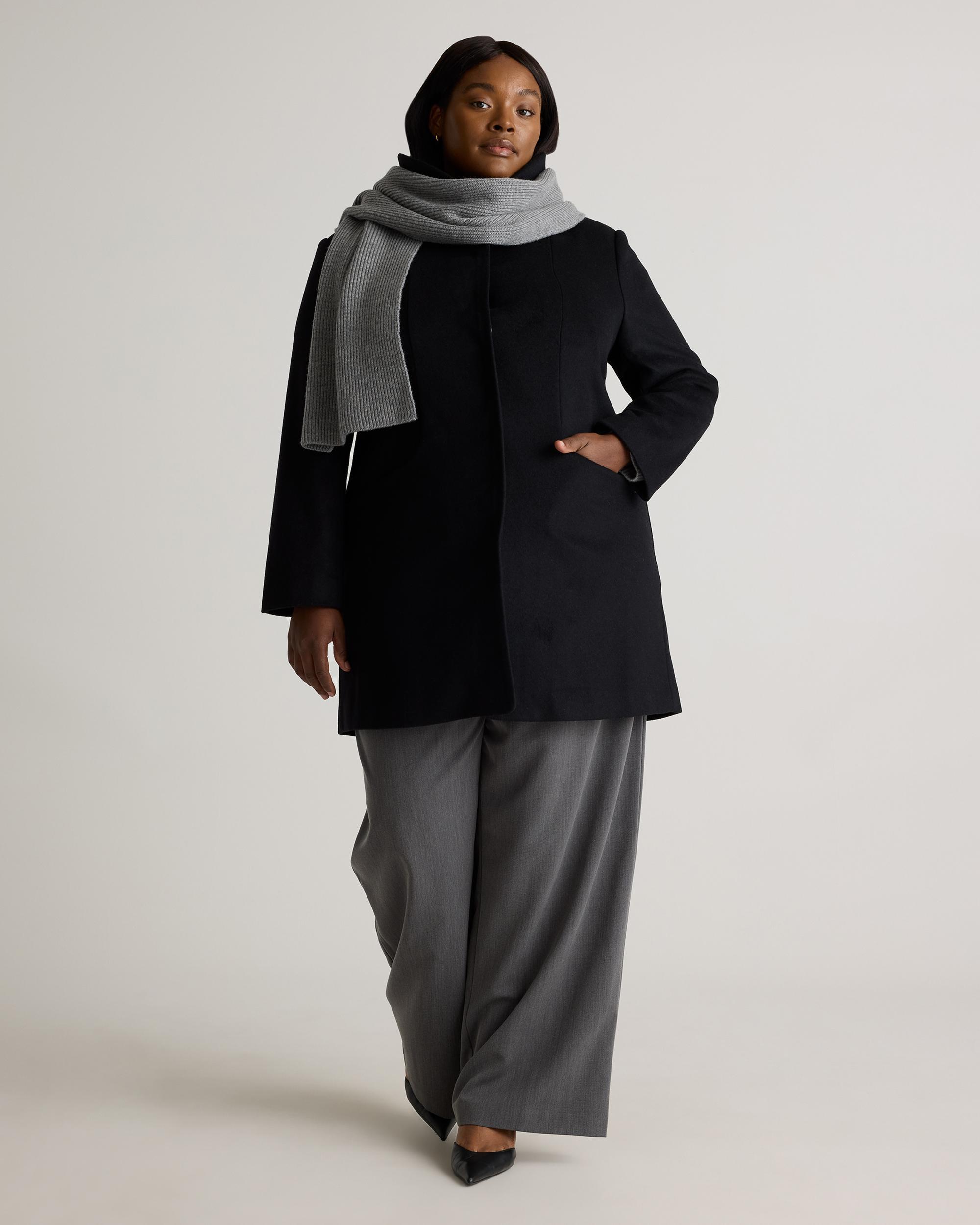Quince | Women's Merino Wool Fisherman Scarf Product Image