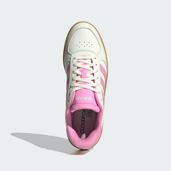 adidas Breaknet Sleek Shoes Core White 6 Womens Product Image