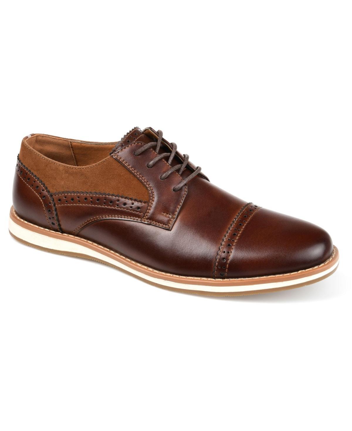 VANCE Griff Men's Derby Shoes, Size: 10, Brown Product Image