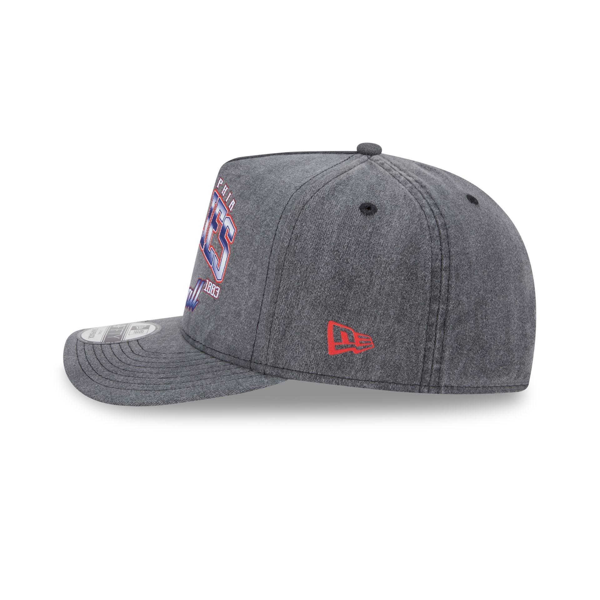 New York or Nowhere x New York Yankees Navy Wordmark 9FORTY A-Frame Snapback Hat Male Product Image