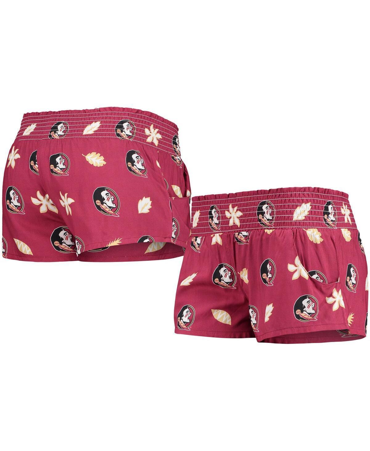 Womens Wes & Willy Garnet Florida State Seminoles Beach Shorts Product Image