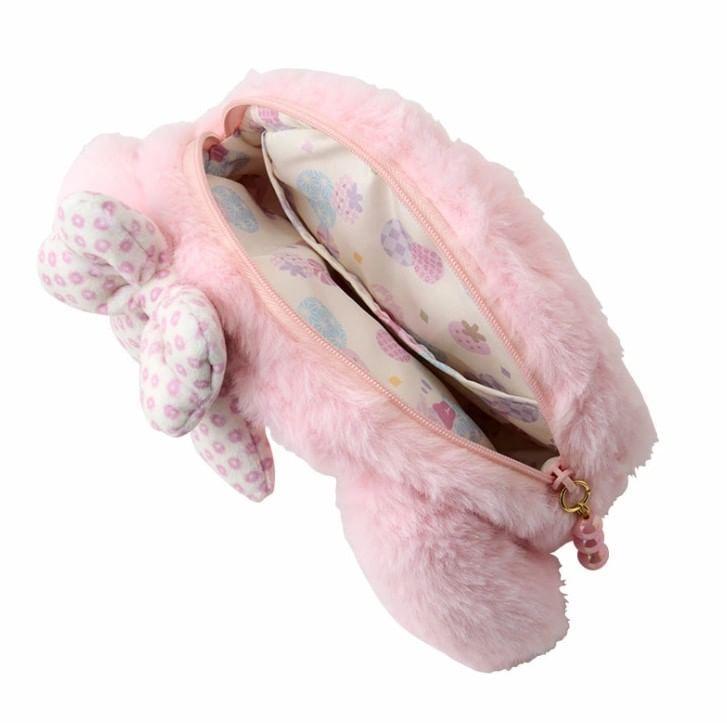 My Melody Face Fluffy Makeup Pouch (Nagomi Pastel Series) Product Image