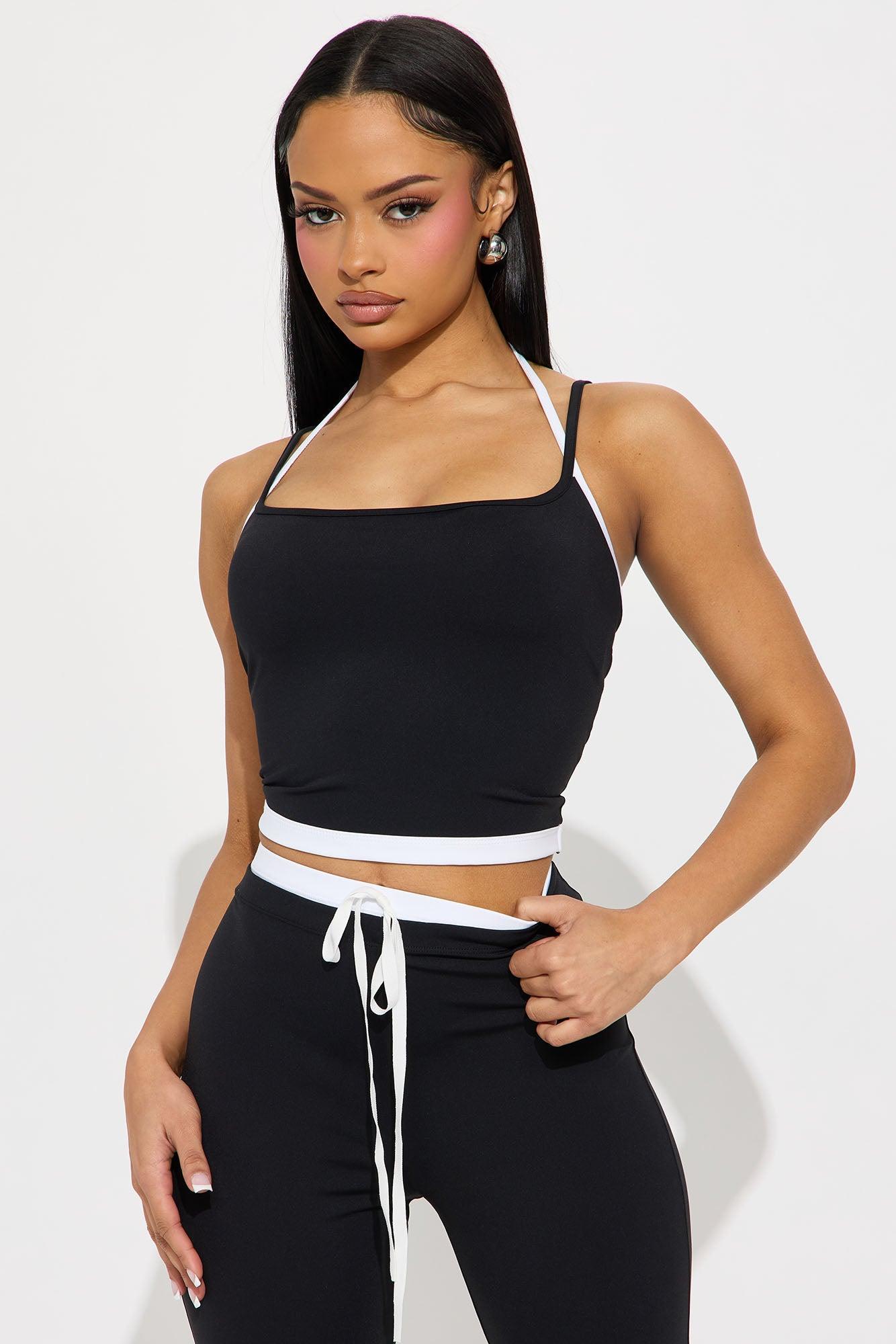 Daily Motion Pant Set - Black/White Product Image