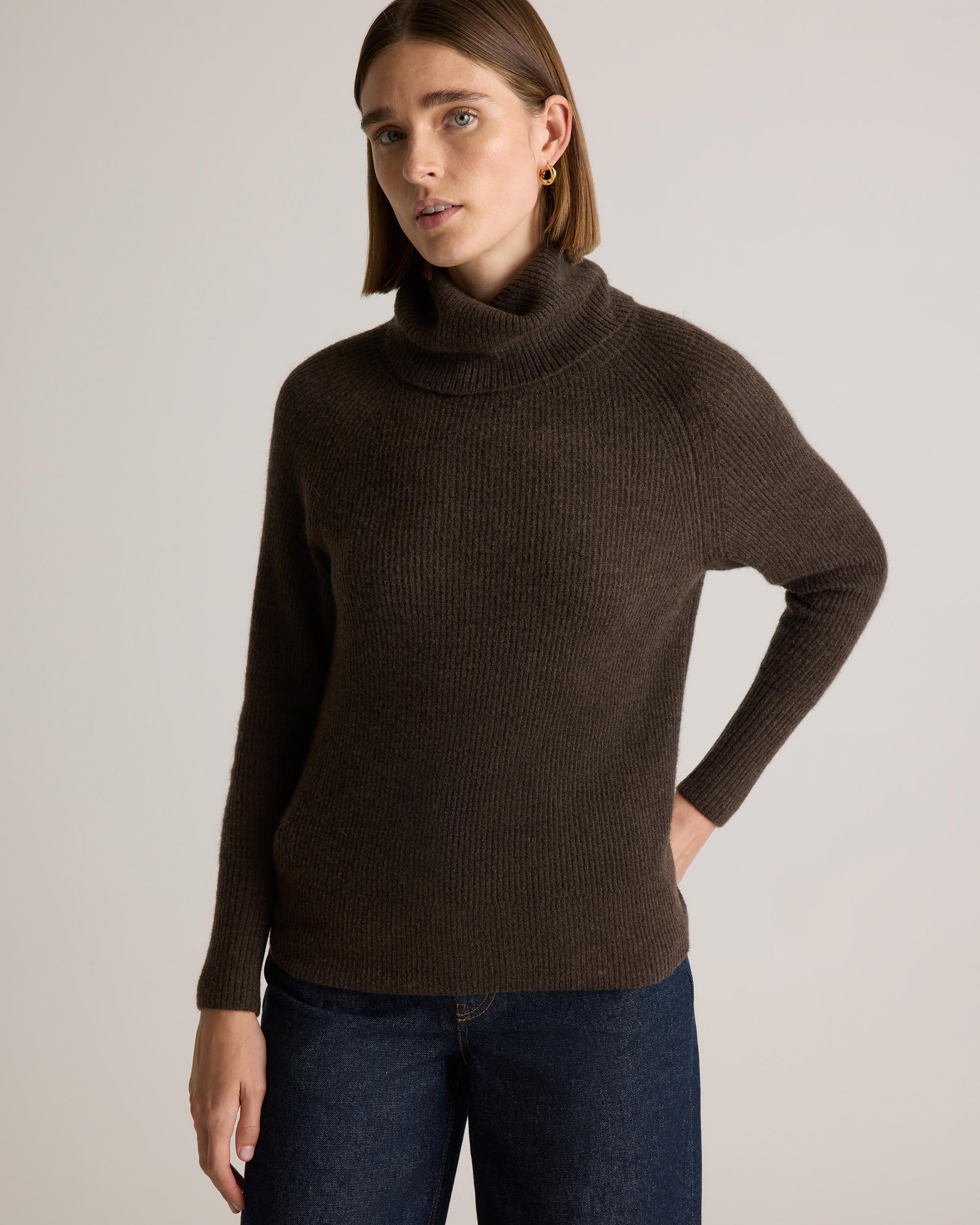 Quince | Women's Baby Alpaca-Wool Turtleneck Sweater Product Image