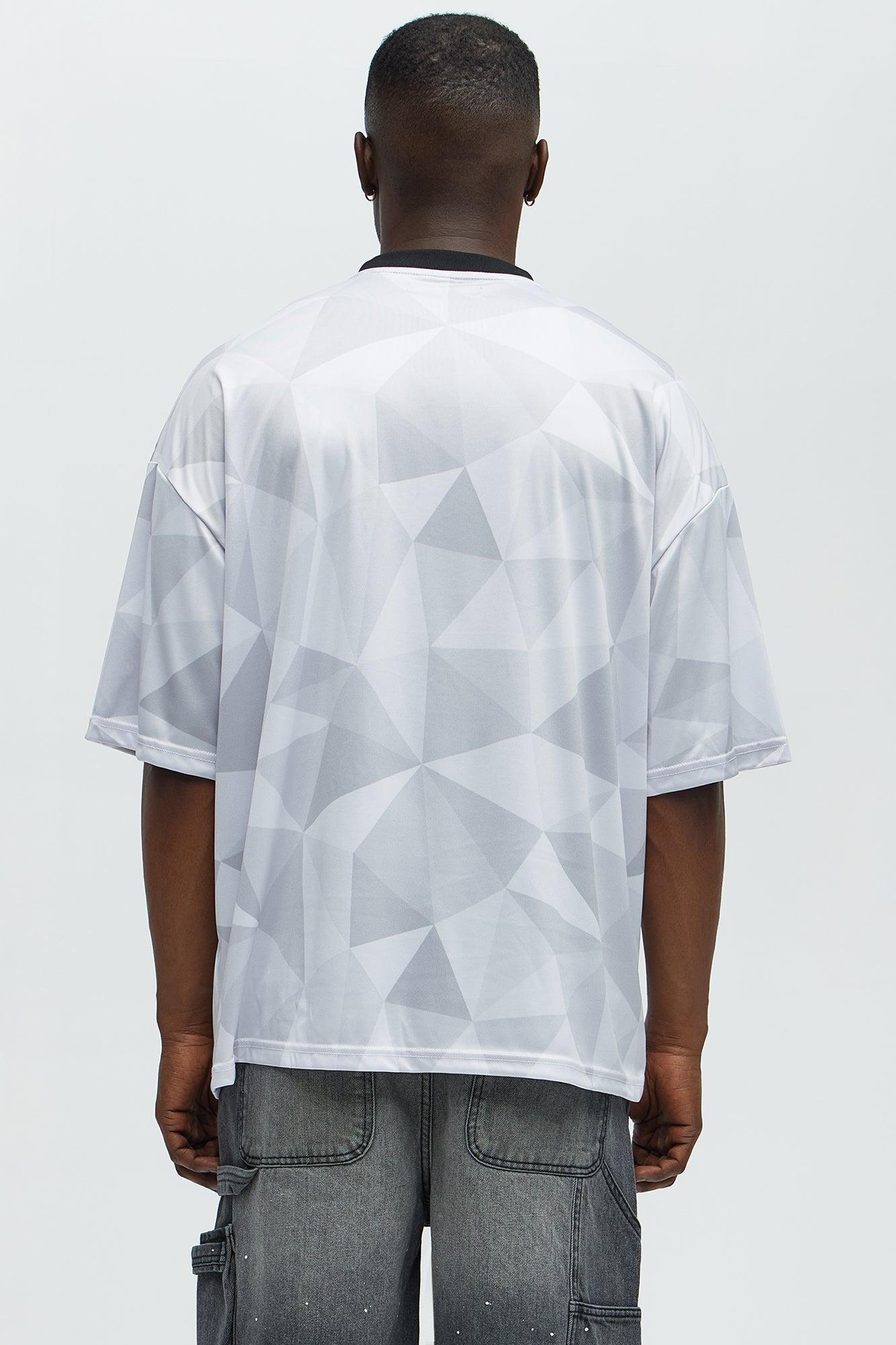 Off Limits Short Sleeve Soccer Jersey - White/combo Product Image