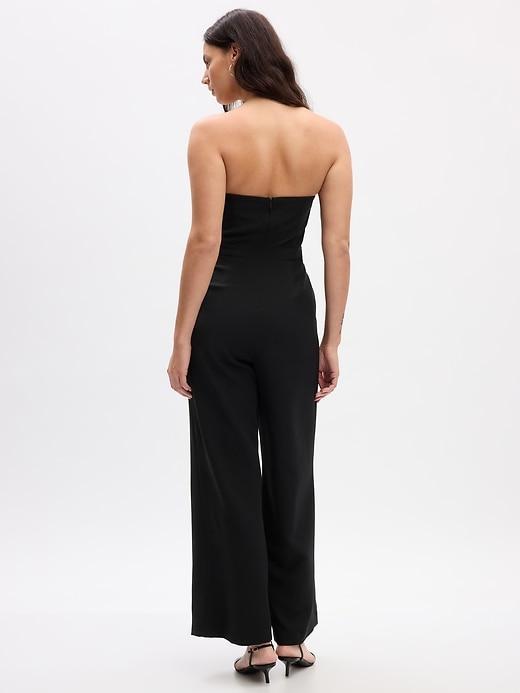 Strapless Wide-Leg Jumpsuit Product Image